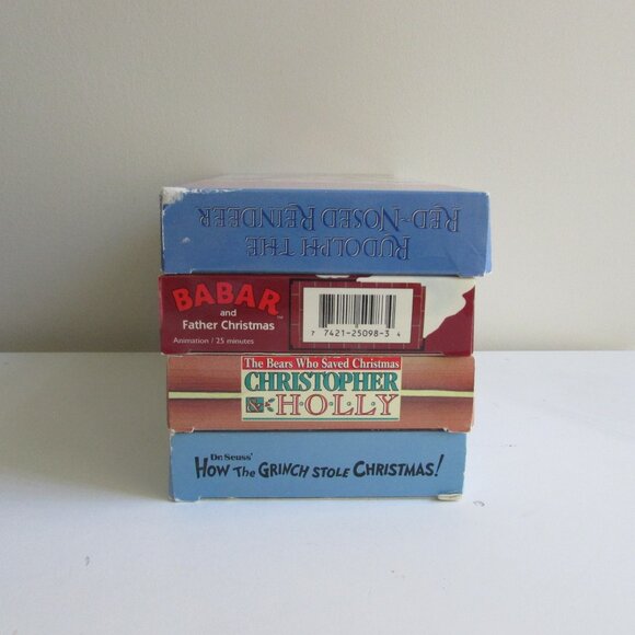 VHS Tapes - 4 Animated Christmas movies - Picture 10 of 10